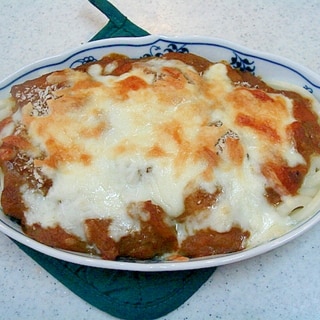 焼きカレーうどん